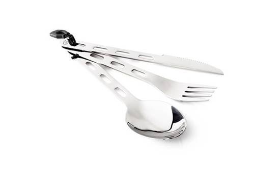 GLACIER STAINLESS 3 PC RING CUTLERY GSI OUTDOORS