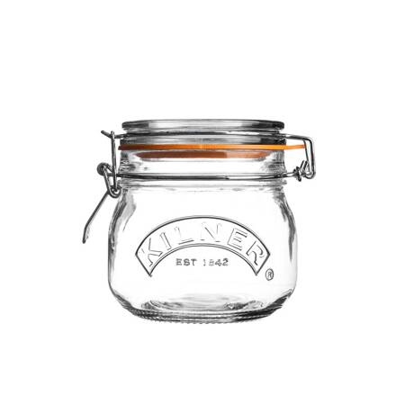 KIL-Słoik 0,5 l. Round Clip Top Jar