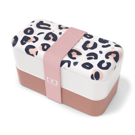 MB-Lunchbox Bento Original, Graphic Leopard Pink