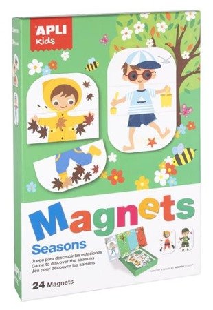 Magnetyczna układanka Apli Kids - Pory roku