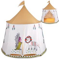 Namiot Indiański Tipi okrągły namiot do zabawy dla dzieci  ZA4940