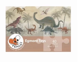 Puzzle 40 el. Dinozaury | Egmont Toys®