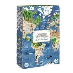 Puzzle dla dzieci, Odkryj Świat | Londji®