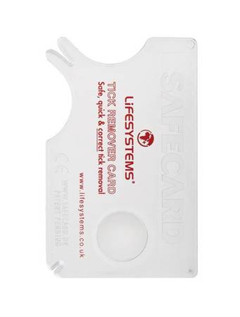 TICK REMOVER CARD LIFESYSTEMS