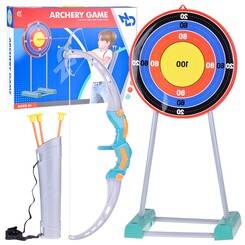 Archery set Bow Shield Quiver Arrows aiming fun SP0773