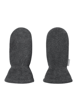 Fleece mittens REIMA Tumpus Black melange