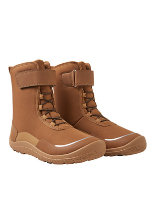 Reimatec barefoot winter boots REIMA Talvella Junior Cinnamon brown