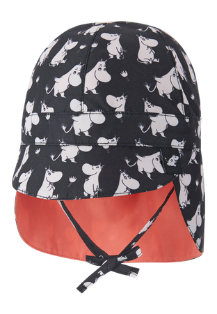 Sunhat REIMA Moomin Solskydd Black