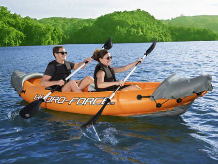 Bestway inflatable kayak 2 seater LITE-RAPID X2 oars 65077