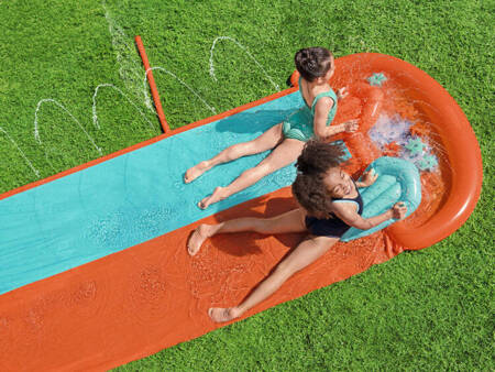 Bestway two-person water slide 4.88 m H2O GO! Sponge Soackers 52484