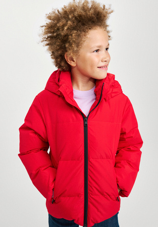 Down jacket REIMA Paimio Tomato red