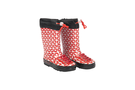 Ducksday Rainboot Funky red