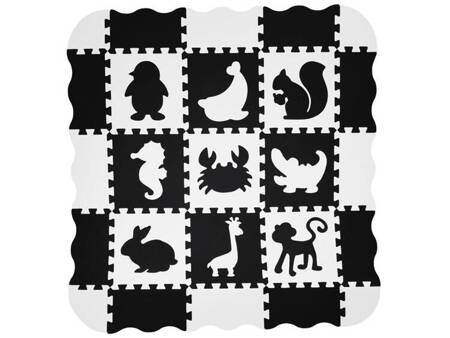 Foam puzzle, contrasting mat, animals shapes ZA4783 ​