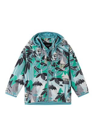 Jacket REIMA Moomin Vindskydd Green Aqua