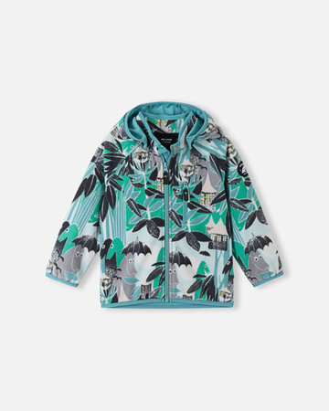 Jacket REIMA Moomin Vindskydd Green Aqua