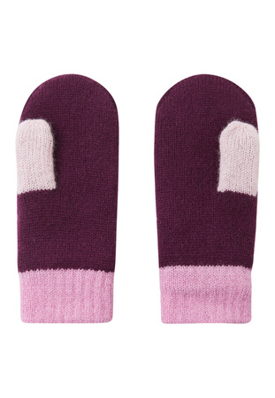 Mittens (knitted) REIMA Luminen Mauve Pink