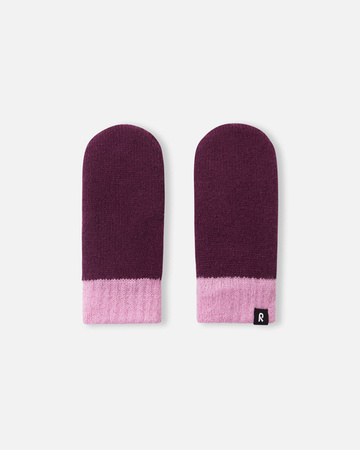 Mittens (knitted) REIMA Luminen Mauve Pink