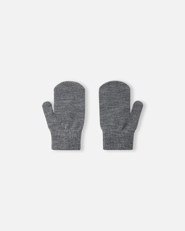 Mittens (knitted) REIMA Sumppu Melange grey