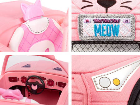 Na! Na! Na! Surprise Plush pink car convertible pink kitten ZA4921