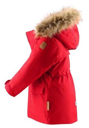 Reimatec winter jacket, Mutka Tomato red