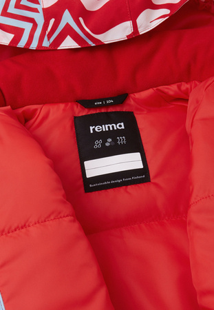 Reimatec winter jacket REIMA Palsi Tomato red