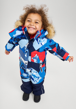 Reimatec winter overall REIMA Kipina Bright blue