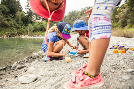 UV Hat Sunday Afternoons Kid's Fun Bucket Everglade