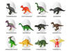 Archeology Set 12 Large Eggs + Discover the World of Dinosaurs cards ZA4999