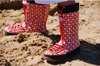 Ducksday Rainboot Funky red