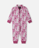 Fleece overall REIMA Myytti Mauve Pink