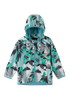 Jacket REIMA Moomin Vindskydd Green Aqua