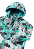 Jacket REIMA Moomin Vindskydd Green Aqua