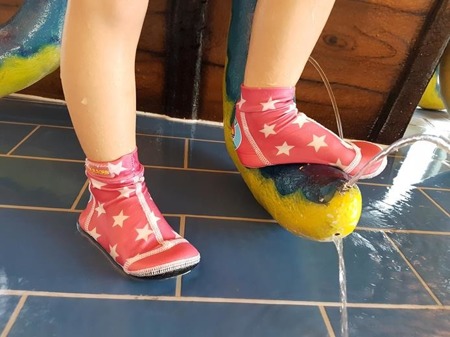 Buty skarpetki plażowe do wody Duukies Beachsocks + gratis dinozaur