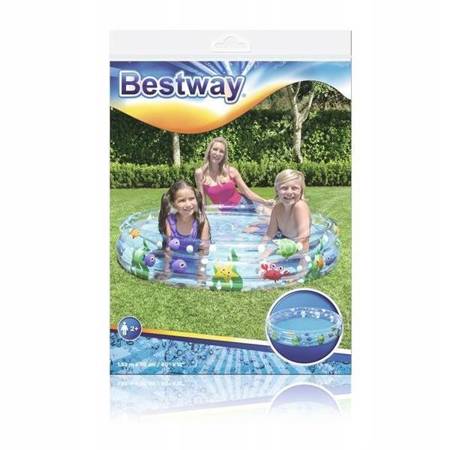 Sea World Aufblasbarer Kinderpool 152 x 30 cm Bestway 51004