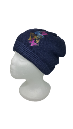 czapka zimowa Maximo Teens Girl ciemny fiolet