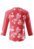 Bluzeczka kąpielowa Reima Borneo Różowy Czerwony