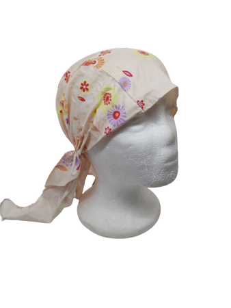 Czapka dziecięca z osłoną na kark Doll 