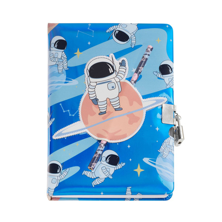 Pamiętnik holograficzny na kłódkę Miquelrius - Astronauta