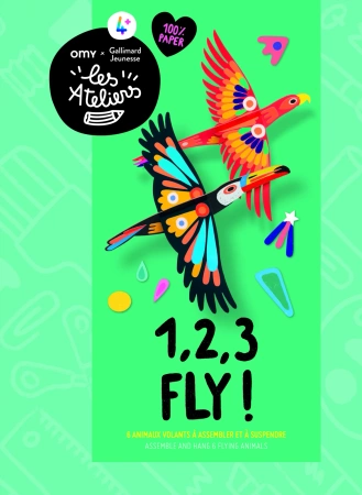 1,2,3 Fly! -  kreatywna zabawa | Gallimard®