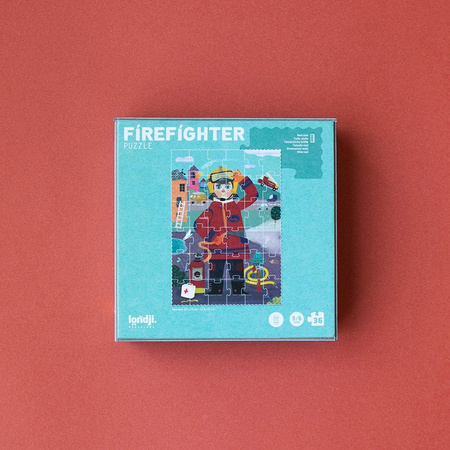 Puzzle kieszonkowe Strażak | Londji®