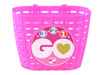 Pink basket set, bell, water bottle GO SP0617