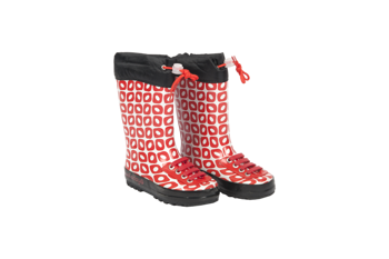 Ducksday Rainboot Funky red