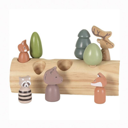 Drewniany sorter zwierzątka leśne | Egmont Toys
