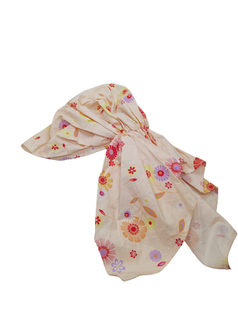 Czapka dziecięca z osłoną na kark Doll 