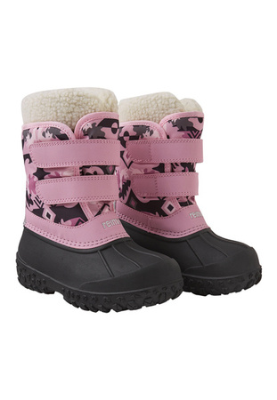 Winter boots REIMA Konkari Grey Pink