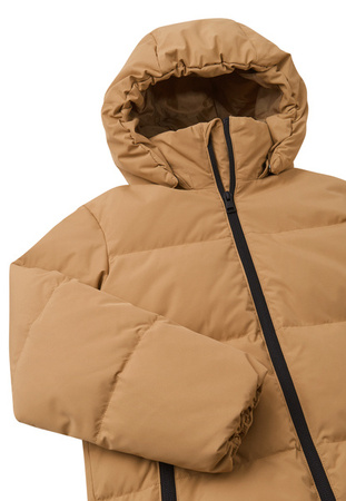 Down jacket REIMA Paimio Peanut Brown