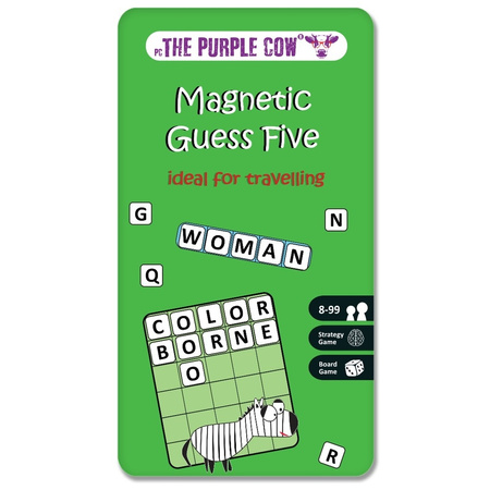 Gra magnetyczna The Purple Cow - Zgadnij Pięć