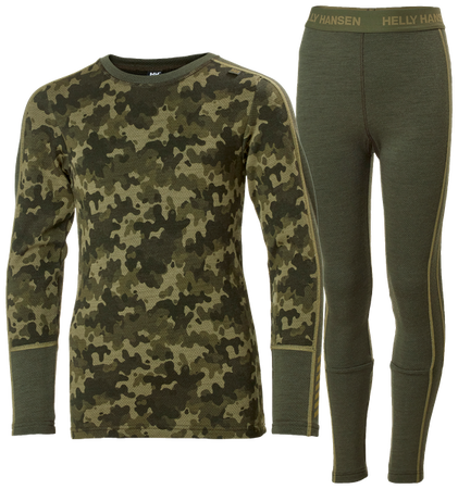 Helly Hansen JR GRAPHIC LIFA MERINO SET Baselayer