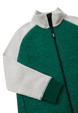 Fleece sweater REIMA Neulomus Deeper Green