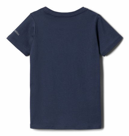 T-shirt koszulka Columbia Peak Point granatowa